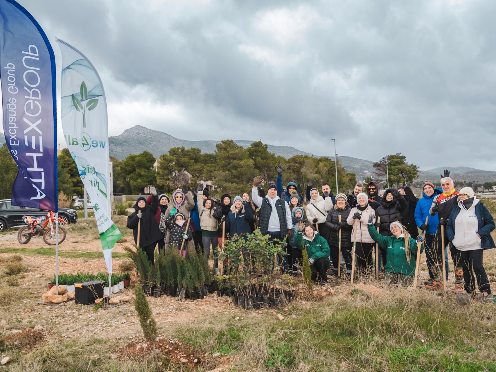 ATHEX tree planting